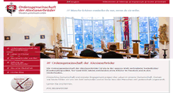 Desktop Screenshot of alexianerkloster.de